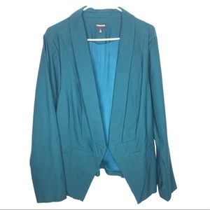 Torrid Blue/Green Career Blazer Plus Size …